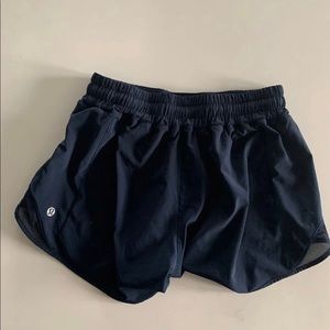 Lululemon Hotty Hot II Navy Blue Shorts
